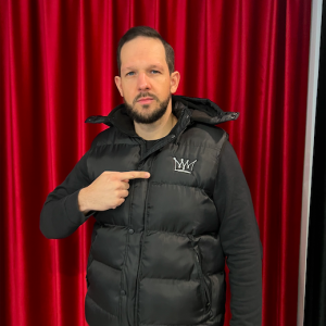 Bezrękawnik czarny King of Entertainment