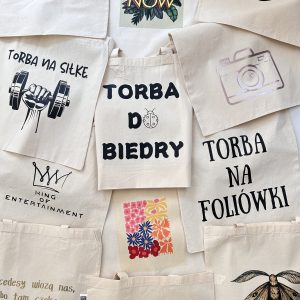 Torba bawełniana z nadrukiem