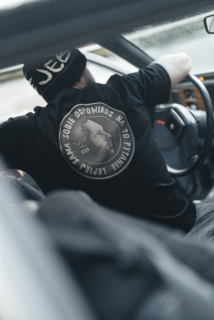 Koszulka oversize Sama sobie odpowiedz na to pytanie